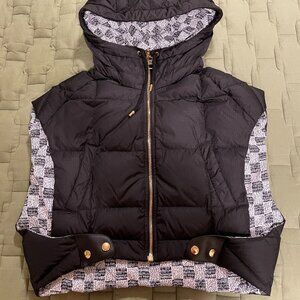 Louis Vuitton Puffer Vest, Size 34